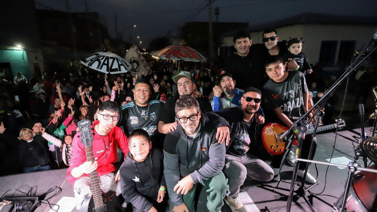 Lanús Gobierno celebró el 117° aniversario de Villa Caraza con el Festival