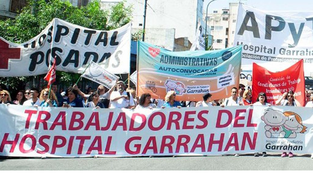 Paro en el Garrahan: trabajadores niegan el aumento y denuncian “operación de prensa” del Gobierno