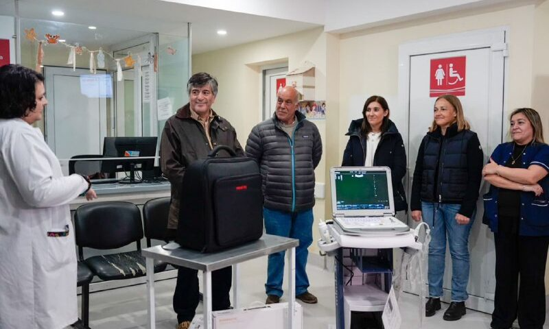 Donan un ecógrafo de última generación al Hospital Regional Río Grande para la guardia