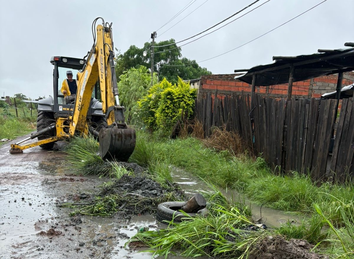 Se realizaron tareas de relevamiento y limpieza tras las precipitaciones