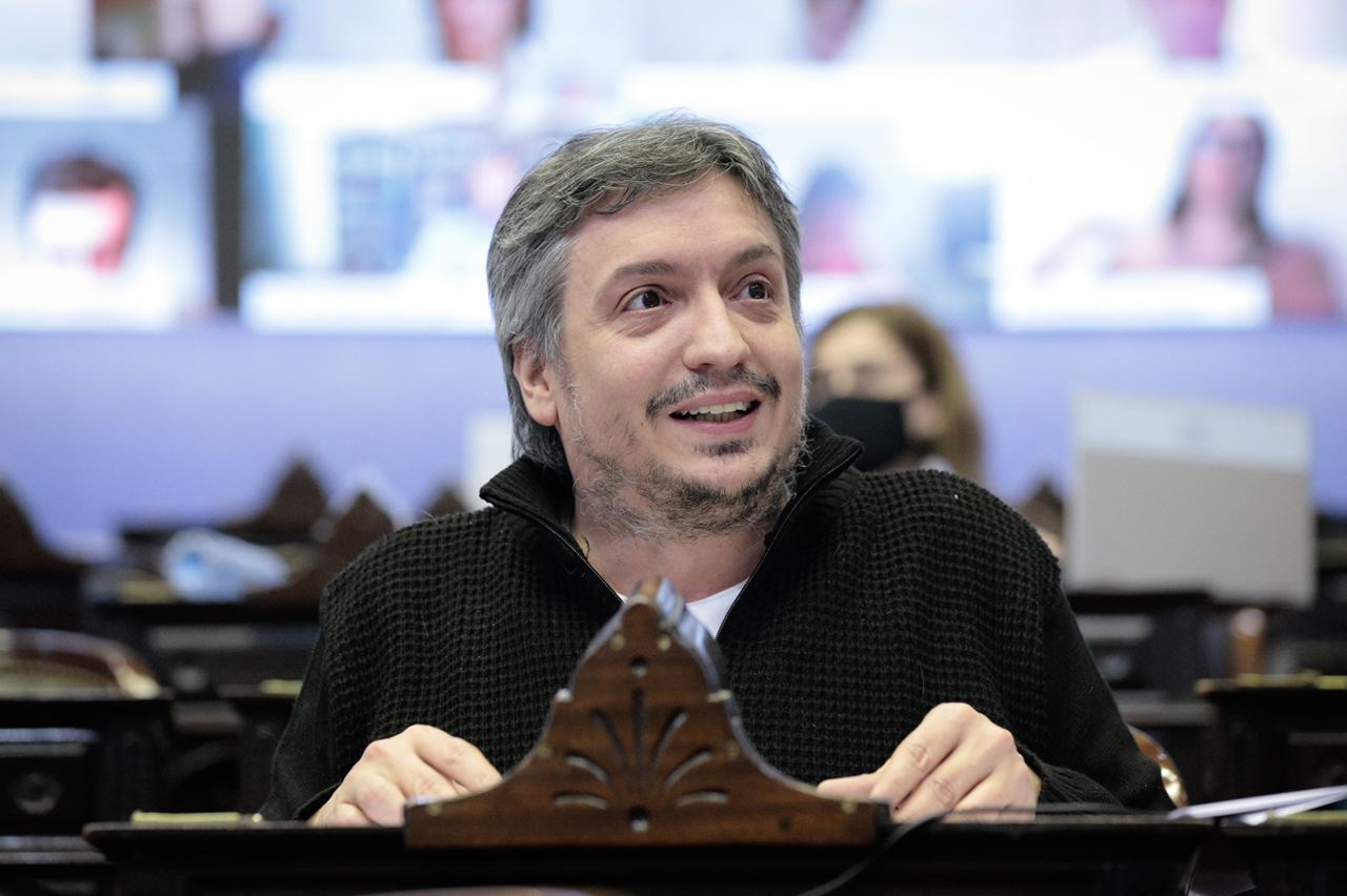 Máximo Kirchner fue operado en La Plata y evoluciona favorablemente