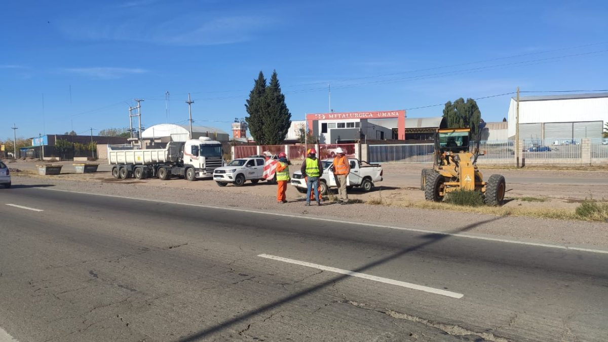 Mendoza inició la transformación del Acceso Este en el tramo estratégico de Maipú