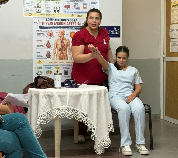En el Centro de Salud Guadalupe promueven hábitos para prevenir la hipertensión arterial: todos los consejos