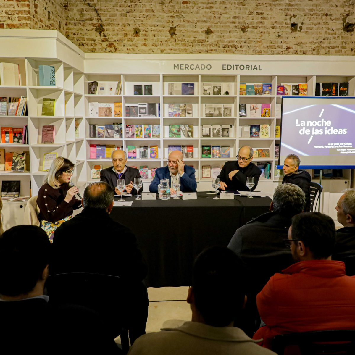El municipio impulsó memoria y democracia en la 10° edición de la Noche de las Ideas