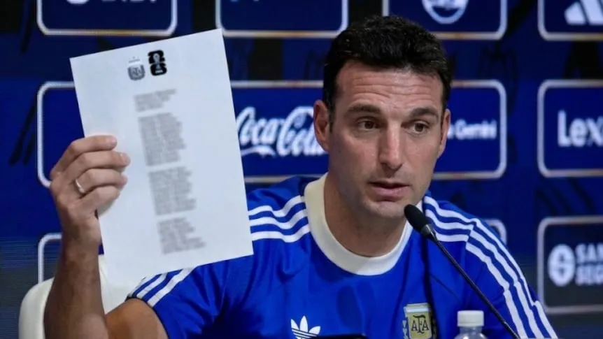 Mundial 2026: Lionel Scaloni confirmó los 26 convocados de Argentina para defender el título