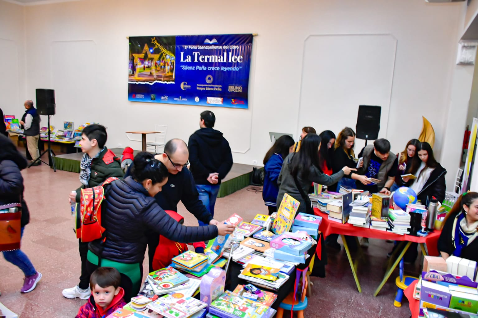 Sáenz Peña anuncia la 6ª Feria del Libro