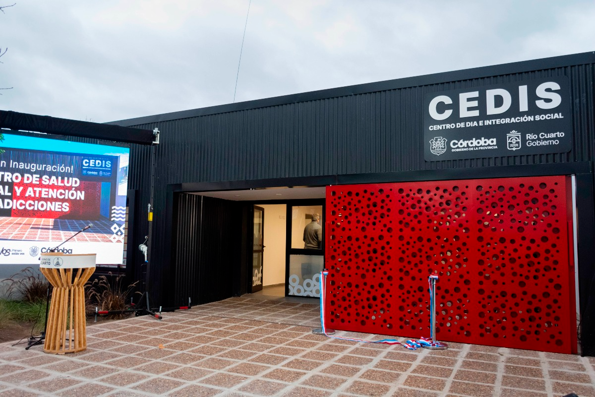 Quedó inaugurado el Centro de Día e Integración Social en Río Cuarto