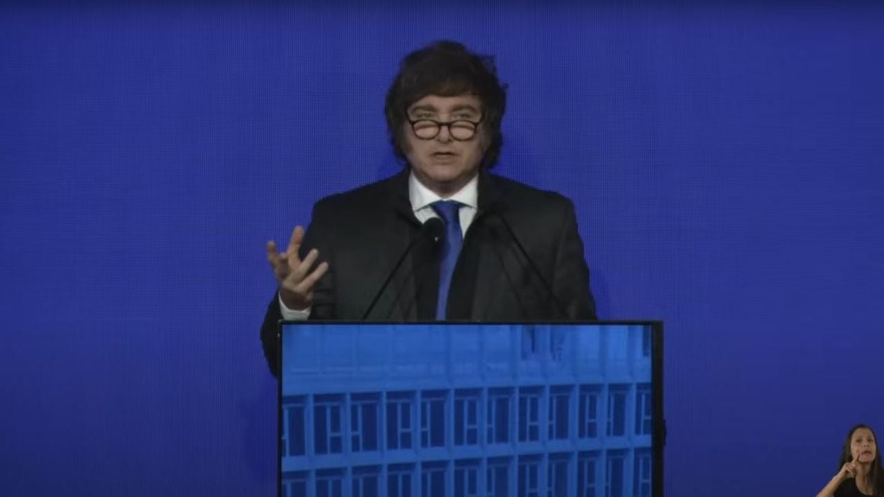 Milei defendió su gestión económica y aseguró que “Argentina va a ser grande nuevamente”