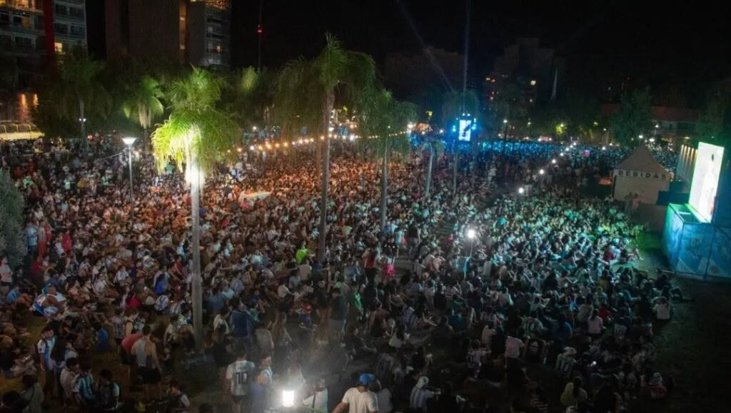 Pantalla gigante, food trucks y juegos: así será la Fan Zone en Santiago del Estero para alentar a Argentina