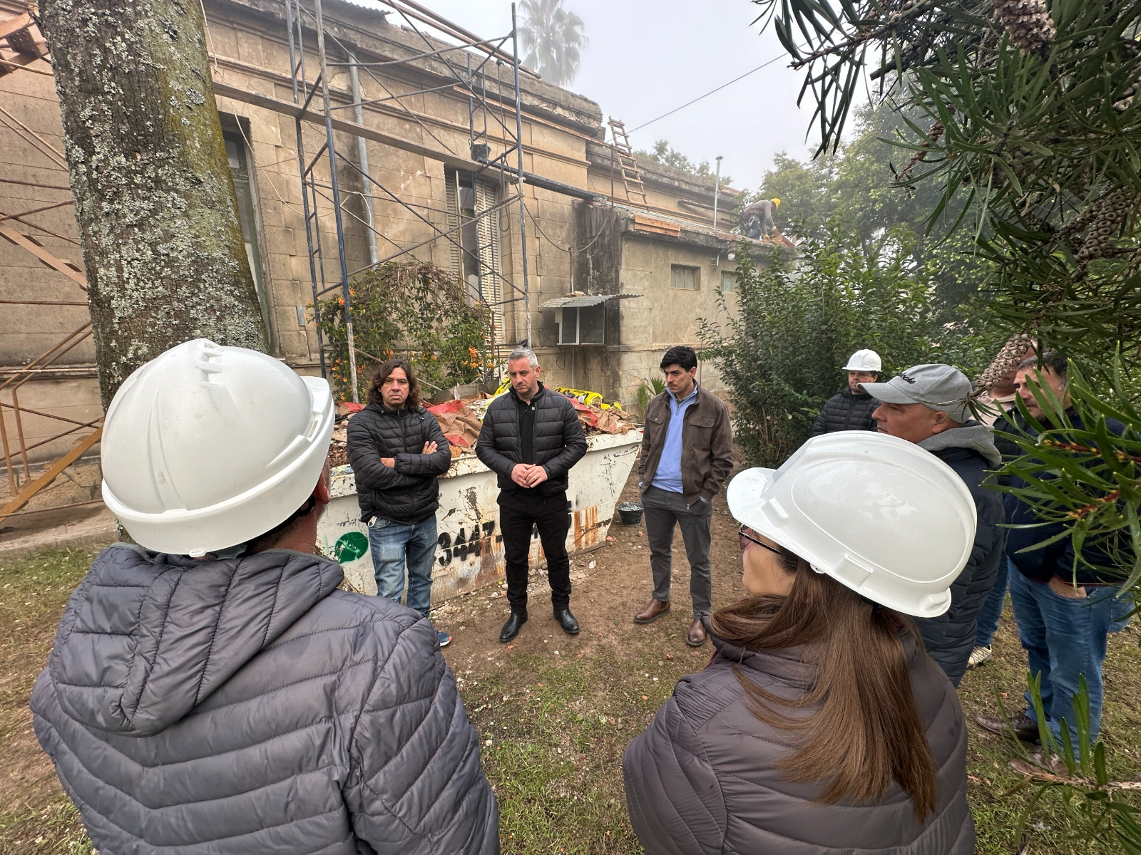 Obras del Hospital San Benjamín: avanza la nueva sala de internación y la Sala Oncológica entra en su etapa final