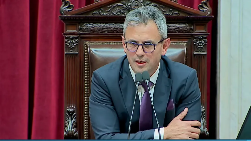 Martín Menem apuntó contra Axel Kicillof y defendió la gestión económica de Javier Milei