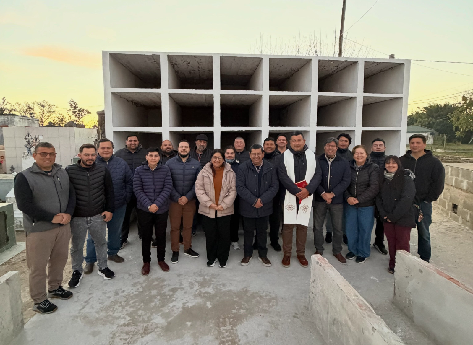 Inauguraron 30 nuevos nichos en el Cementerio Municipal