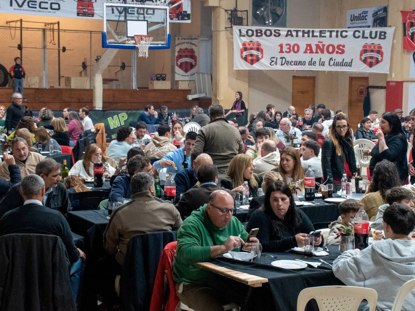 El Lobos Athletic Club celebró su 134° aniversario junto a socios, deportistas y autoridades