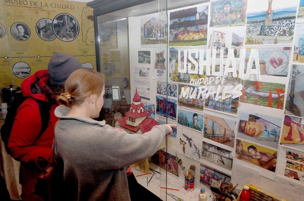 Ushuaia presentó el mapa “Ushuaia, Ciudad de Murales”: todos los detalles