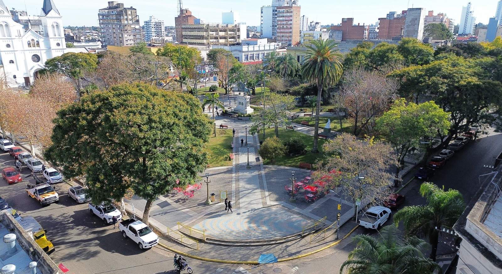 Argentina-Inglaterra: Así será el operativo en el centro de Concordia y estacionamiento medido liberado