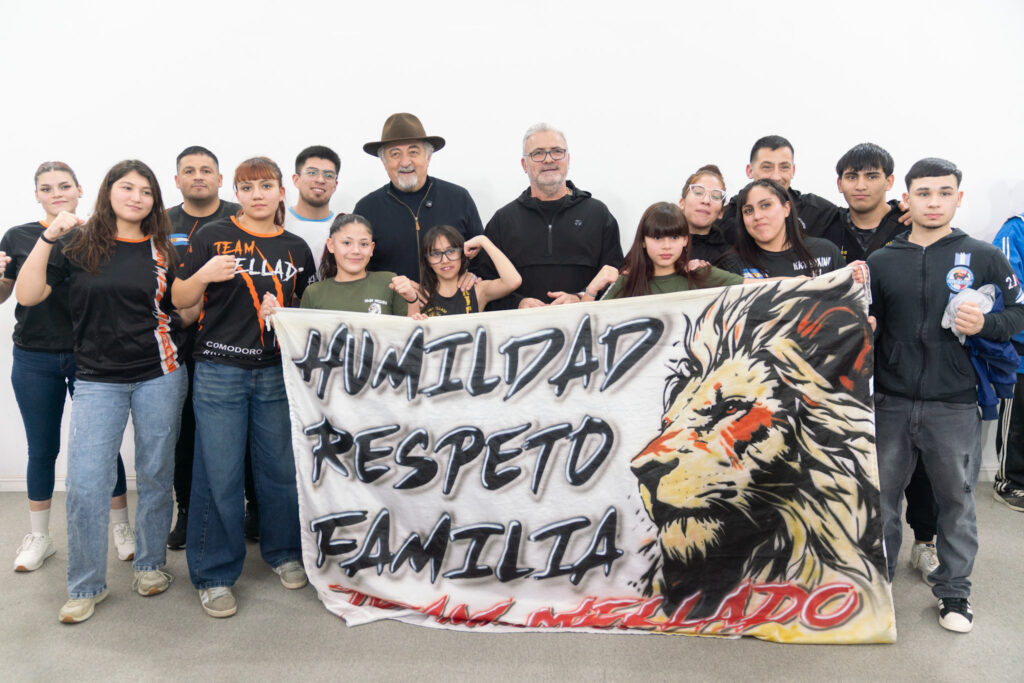 Othar Macharashvili reafirma apoyo al deporte en Comodoro con aportes y obras
