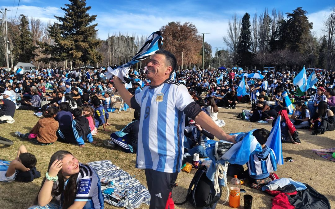 Habrá una pantalla gigante en San Rafael para la final Argentina vs España