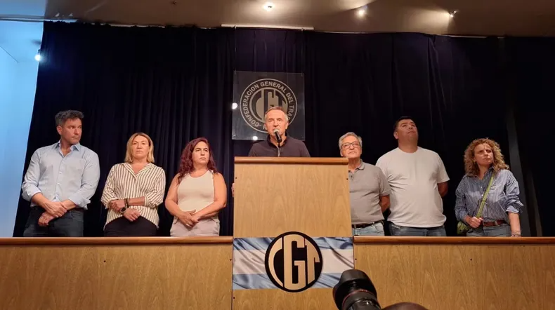 La CGT relanza su plan de lucha con marchas y evalúa un paro general contra Javier Milei
